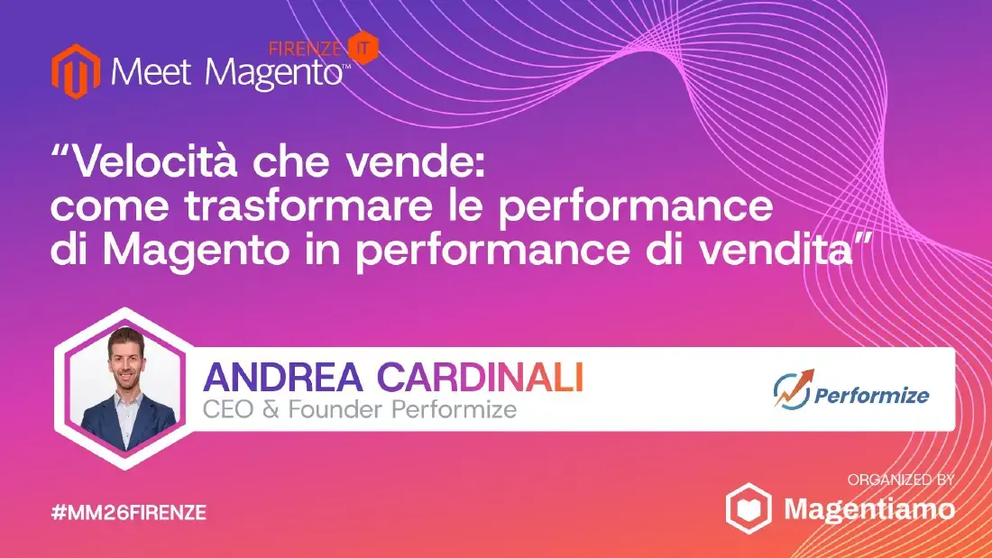Intervento di Andrea Cardinali a Meet Magento Italy